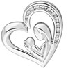 Jpearls Endles Love Diamond Pendant